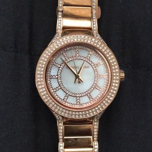 Michael Kors rose gold watch